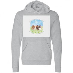 Unisex Fleece Pullover Midweight Hoodie