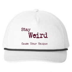 Snapback Five-Panel Rope Hat