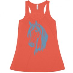 Ladies Flowy Racerback Tank