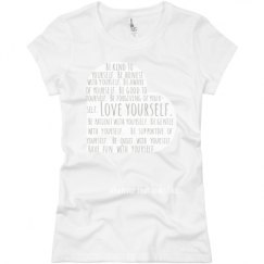 Ladies Slim Fit Basic Promo Jersey Tee