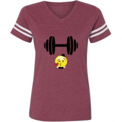 Ladies Relaxed Fit Vintage Sports Tee