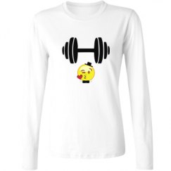 Ladies Relaxed Fit Basic Long Sleeve Tee