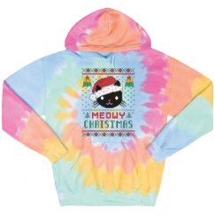 Unisex Tie-Dye Fleece Hoodie