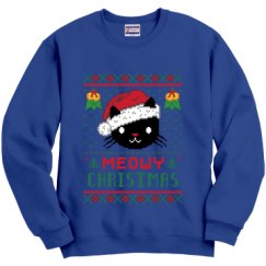 Unisex Film and Foil Crewneck Sweatshirt