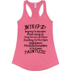 Ladies Slim Fit Racerback Tank Top