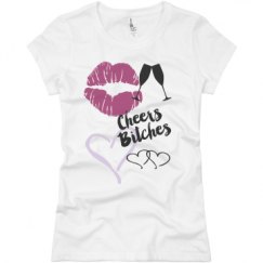 Ladies Slim Fit Basic Promo Jersey Tee