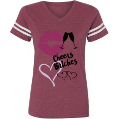 Ladies Relaxed Fit Vintage Sports Tee