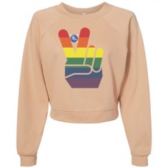 Women's Raglan Pullover Fleece