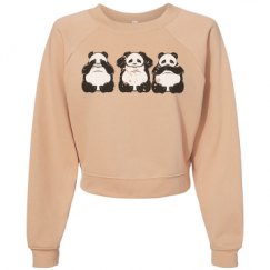 Women's Raglan Pullover Fleece