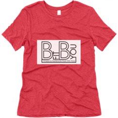 Ladies Relaxed Fit Super Soft Triblend Tee
