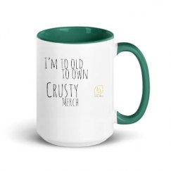 15oz Ceramic Mug with Color Inside