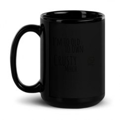15oz Black Glossy Mug