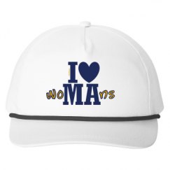 Snapback Five-Panel Rope Hat