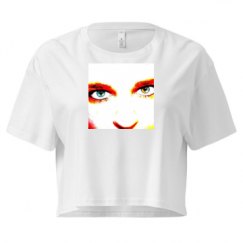 Ladies Festival Cali Crop Top Tee