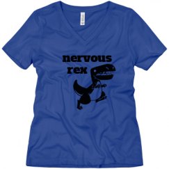 Ladies Relaxed Fit V-Neck Tee