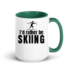 15oz Ceramic Mug with Color Inside