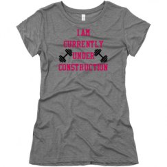 Ladies Slim Fit Super Soft Triblend Tee