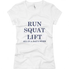 Ladies Slim Fit Basic Promo Jersey Tee