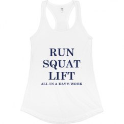 Ladies Slim Fit Racerback Tank Top