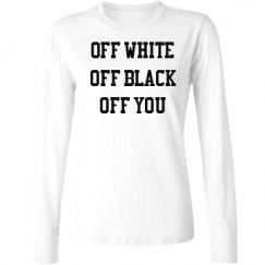 Ladies Relaxed Fit Basic Long Sleeve Tee