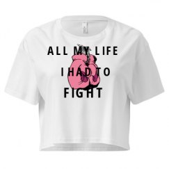 Ladies Festival Cali Crop Top Tee