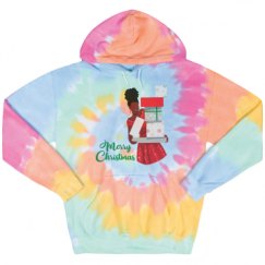 Unisex Tie-Dye Fleece Hoodie