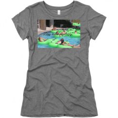 Ladies Slim Fit Super Soft Triblend Tee
