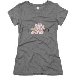 Ladies Slim Fit Super Soft Triblend Tee