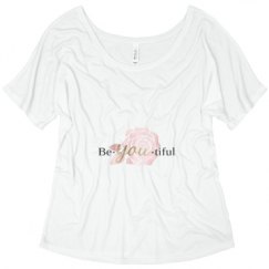 Ladies Flowy Slouchy Tee