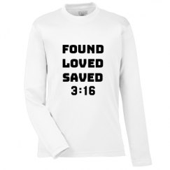 Youth Performance Long Sleeve Tee