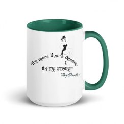 15oz Ceramic Mug with Color Inside