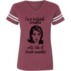 Ladies Relaxed Fit Vintage Sports Tee