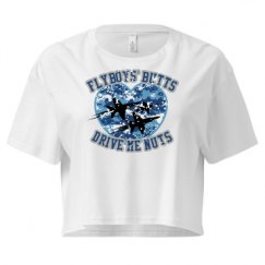 Ladies Festival Cali Crop Top Tee