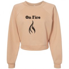 Women's Raglan Pullover Fleece