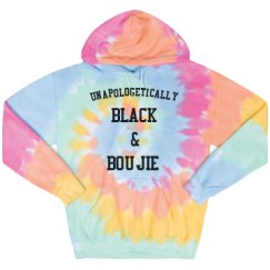 Unisex Tie-Dye Fleece Hoodie