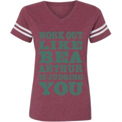 Ladies Relaxed Fit Vintage Sports Tee