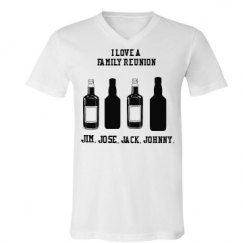 Unisex V-Neck Jersey Tee