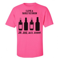 Unisex Ultra Cotton Safety Neon Crewneck Tee