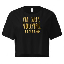 Ladies Festival Cali Crop Top Tee