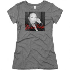 Ladies Slim Fit Super Soft Triblend Tee