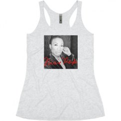 Ladies Slim Fit Super Soft Racerback Triblend Tank