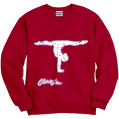 Unisex Film and Foil Crewneck Sweatshirt