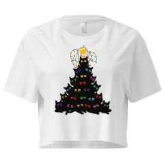 Ladies Festival Cali Crop Top Tee