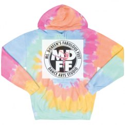 Unisex Tie-Dye Fleece Hoodie