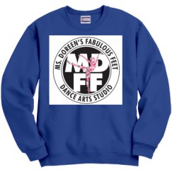 Unisex Film and Foil Crewneck Sweatshirt