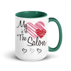 15oz Ceramic Mug with Color Inside