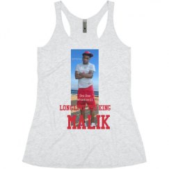 Ladies Slim Fit Super Soft Racerback Triblend Tank