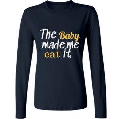 Ladies Relaxed Fit Basic Long Sleeve Tee