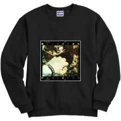 Unisex Film and Foil Crewneck Sweatshirt