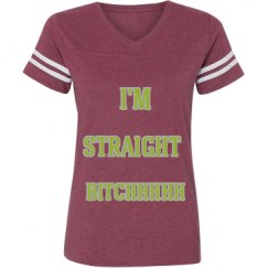 Ladies Relaxed Fit Vintage Sports Tee